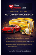 Exclusive & Real-Time Auto Insurance Leads – 250 Lead Allocation